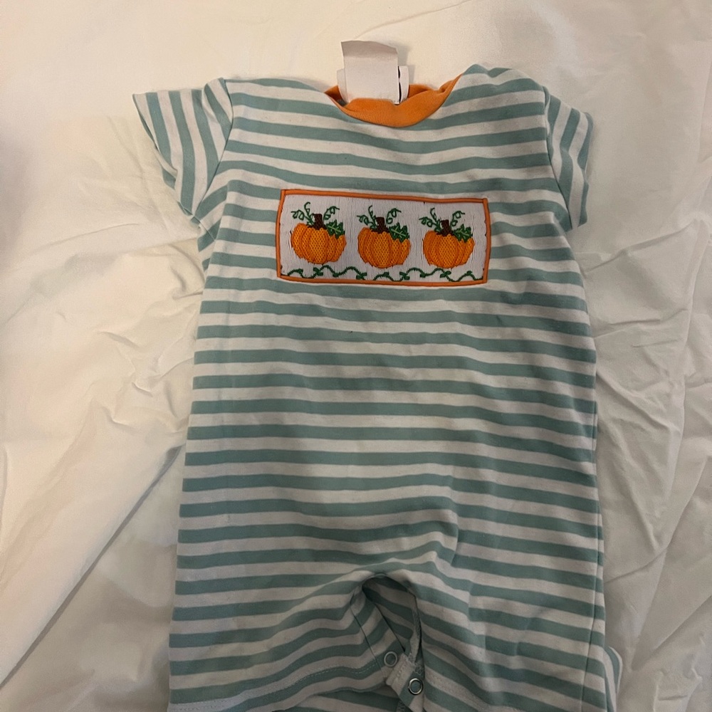 Smocking candy 18m romper